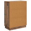 vidaXL Servírovacia skriňa Staré drevo 66 x 34,5 x 87 cm