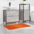 vidaXL Protišmyková kúpeľňová podložka Oranžová 60 x 90 cm PP