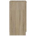 vidaXL Botník dub sonoma 30x35x70 cm spracované drevo