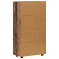 vidaXL Servírovacia skriňa FLORIN 55,5 x 29 x 100 cm Staré drevo