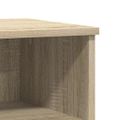 vidaXL Nočné stolíky 2 ks dub sonoma 40x35x50 cm kompozitné drevo