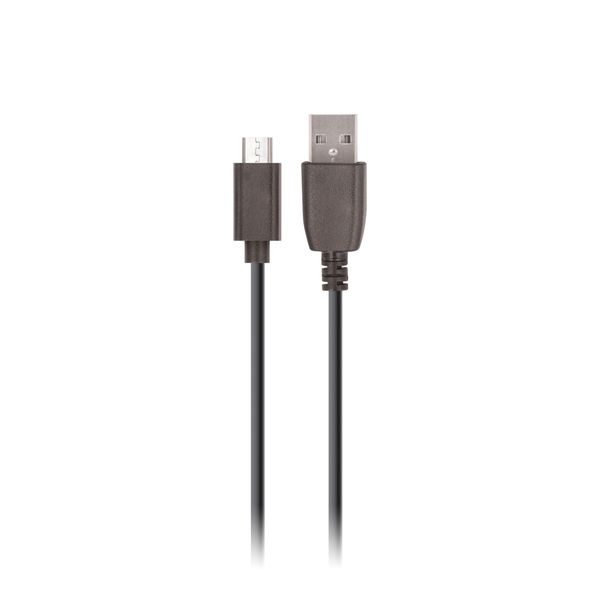 Maxlife kábel USB - microUSB 1,0 m 2A čierny