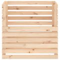 vidaXL Kompostér 80x80x78 cm masívne borovicové drevo