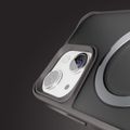Púzdro Etteri Matt Mag Ring pre iPhone 13 6,1" sivá