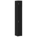 vidaXL Úložný kabinet so policami Čierny dub 30 x 42,5 x 225 cm