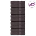 vidaXL Sprchové osušky FROGN 25 ks antracitové 70x140 cm 360 g/m²
