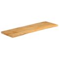 vidaXL Stolová doska 120x40x2,5 cm živý okraj masívny mangovník