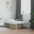 vidaXL Penový matrac biely 90x190 cm 7 zón tvrdosť 20 ILD