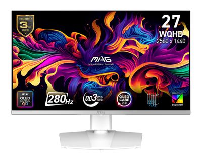 MSI MAG/272QPW X28/26,5''/QD-OLED/QHD/280Hz/0,03ms/Biela/3R