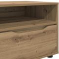vidaXL TV skrinka 100 x 48 x 43 cm Remeselný dub Kompozitné drevo