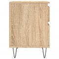 vidaXL Nočné stolíky 2 ks dub sonoma 40x35x50 cm kompozitné drevo