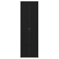 vidaXL Kancelársky kabinet Čierny dub 60 x 32 x 190 cm