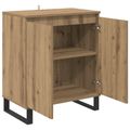 vidaXL Servírovacia skriňa Remeselný dub 60 x 35 x 70 cm