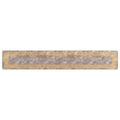 vidaXL Behúň MARSA Sivá 50 x 300 cm Polyester a PVC