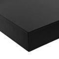vidaXL Plávajúce nástenné police 2 ks čierne 60x20x3,8 cm