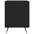 vidaXL Nočné stolíky 2 ks čierne 40x35x47,5 cm kompozitné drevo