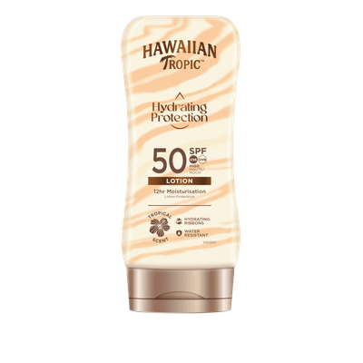 Y302230400 Hawaiian Tropic hydratačné opaľovacie mlieko SPF50 180ml