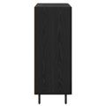 vidaXL Servírovacia skriňa Čierny dub 69,5 x 34 x 90 cm