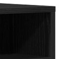 vidaXL TV skrinka 150 x 30 x 44,5 cm Čierny dub Kompozitné drevo