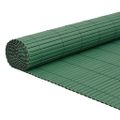 vidaXL Záhradný plot obojstranný zelený 1,8x5 m PVC