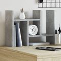 vidaXL Organizér na stôl, betónový 34,5x15,5x35,5 cm, kompozitné drevo