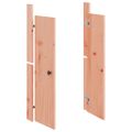vidaXL Vonkajšie kuchynské dvierka MEPPEL 2 ks 50x9x82 cm masívny douglas