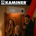 Teplovzdušný ventilátor keramický Kaminer Airo 26389, nástenný, WiFi, 1000/2000 W biely Teplovzdušný ventilátor keramický Kaminer Airo 26389, nástěnný, WiFi, 1000/2000 W bílý