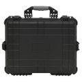 vidaXL Prenosné letové puzdro čierne 55x43x21 cm PP