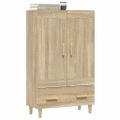 vidaXL Vysoká skrinka dub sonoma 70x31x115 cm spracované drevo
