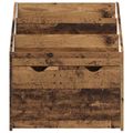 vidaXL Detský regál Staré drevo 60 x 29,5 x 69 cm Kompozitné drevo