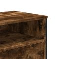 vidaXL TV stolík dub sonoma 122x34x41 cm kompozitné drevo