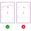 vidaXL Stolová doska svetlohnedá 140x40x(2-4)cm ošetrený masív hrany