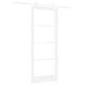vidaXL Posuvné dvere ORKDAL 86 x 211 cm Biela