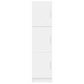 vidaXL Highboard Biela 31.5 x 32 x 122.5 cm