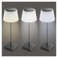 LED stolná lampa KATIE, dobíjacia, čierna