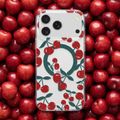 Cherry Mag case pre iPhone 17 Pro 6,3" / 18 Pro 6,3" transparentný