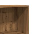 vidaXL Knižnica dub artisan 60x30x114 cm kompozitné drevo