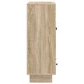 vidaXL Servírovacia skriňa Sonoma dub 66 x 34,5 x 95 cm