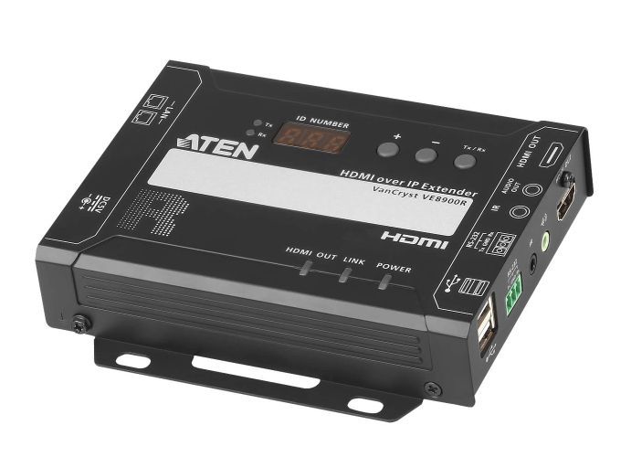 ATEN HDMI Ext. over IP do 100m, 4K @ 60Hz, remote
