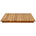 vidaXL Vrchná doska 100 x 50 x 3,5 cm Obdĺžnikový Husté teakové drevo