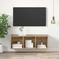 vidaXL Zostava TV skriniek 37 x 37 x 107 cm Remeselný dub
