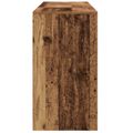 vidaXL Servírovacia skriňa 3 ks Staré drevo 70 x 41 x 75 cm
