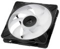 ARCTIC P14 Pro A-RGB - 140mm A-RGB PWM ventilátor s rozdeľovačom káblov Ventilátor, 140mm, FDB ložisko, 4pin PWM, 25dBA, výška 27mm, ARGB podsvietenie, čierny