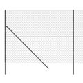 vidaXL Drôtený plot antracitový 1,6x10 m