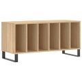 vidaXL Skrinka na platne dub sonoma 100x38x48 cm kompozitné drevo