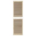 vidaXL Skříňové dvere s dverami 4 ks Prírodná 170 x 2,1 x 49,5 cm