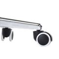 vidaXL Jedálenské stoličky 6 ks svetlosivé látkové