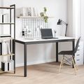 vidaXL Jedálenský stôl Biela 140 x 80 x 75 cm Masívne borovicové drevo