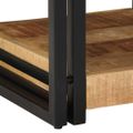 vidaXL Nočné stolíky 2 ks 40x40x50 cm masívne surové drevo mango