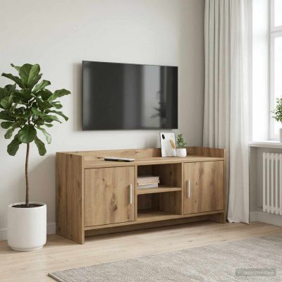 vidaXL TV skrinka 102 x 33 x 47 cm Dub artisan Kompozitné drevo